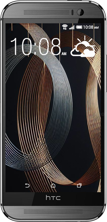 Силіконовий чехол Симфонія для HTC One M8 dual sim - 5835u-55 изображение 