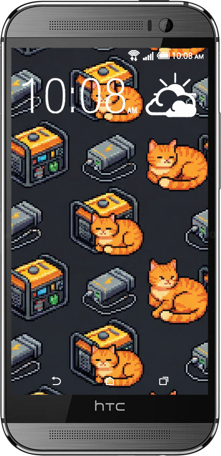 Силиконовый чехол Autonomous Zone для HTC One M8 dual sim - 6771u-55 изображение 