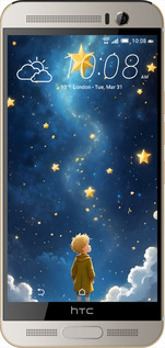 Силиконовый чехол Маленький принц для HTC One M9 Plus - 6326u-134 изображение 
