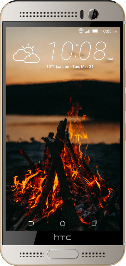 Силіконовий чехол Вогонь для HTC One M9 Plus - 6021u-134 изображение 