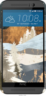 3D пластиковий глянцевий чехол № 5430 для HTC One M9 - 5430c-129 изображение 