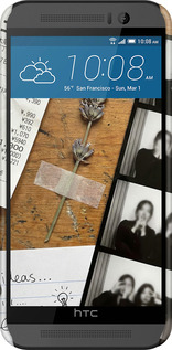 3D пластиковый глянцевый чехол Aesthetic Scrapbook Collage для HTC One M9 - 6773c-129 изображение 