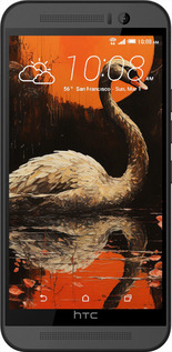 Силіконовий чехол Лебідь для HTC One M9 - 5964u-129 изображение 