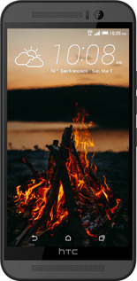 Силиконовый чехол Огонь для HTC One M9 - 6021u-129 изображение 