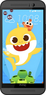 Силиконовый чехол Бейби Шарк для HTC One M9 - 6303u-129 изображение 