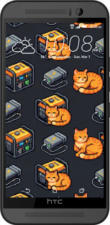 Силиконовый чехол Autonomous Zone для HTC One M9 - 6771u-129 изображение 