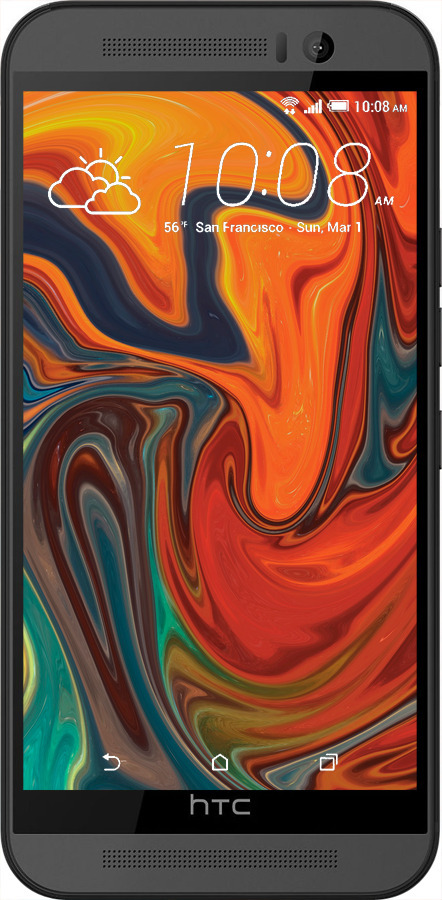 Силіконовий чехол Абстрактний фон для HTC One M9 - 4547u-129 изображение 