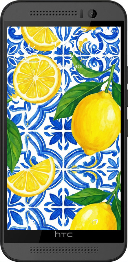 Силіконовий чехол Grocery Girl Italian Summer для HTC One M9 - 6766u-129 изображение 