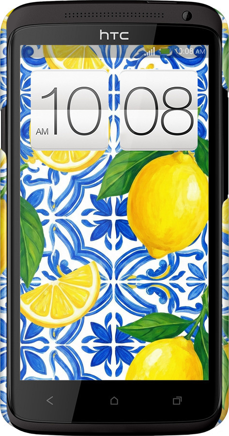 3D пластиковый глянцевый чехол Grocery Girl Italian Summer для HTC One X - 6766c-42 изображение 