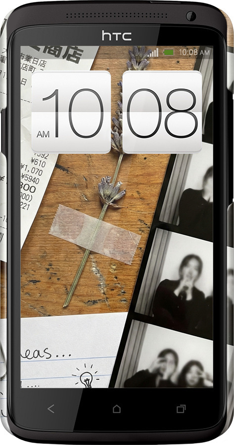 3D пластиковый глянцевый чехол Aesthetic Scrapbook Collage для HTC One X+ - 6773c-69 изображение 