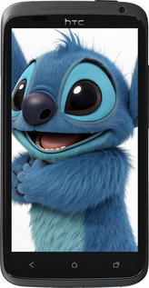 Силиконовый чехол Стич 1 для HTC One X+ - 6686u-69 изображение 