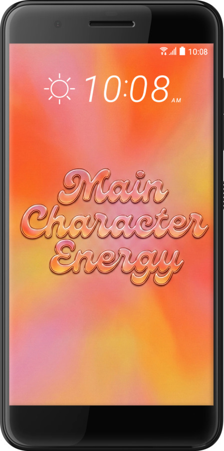 Силиконовый чехол Aura Gradient Main Character Energy Aesthetic Y2K для HTC One X10 - 6783u-995 изображение 