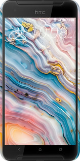 3D пластиковий матовий чехол Мрамор красивый для HTC One X9 - 6376m-783 изображение 