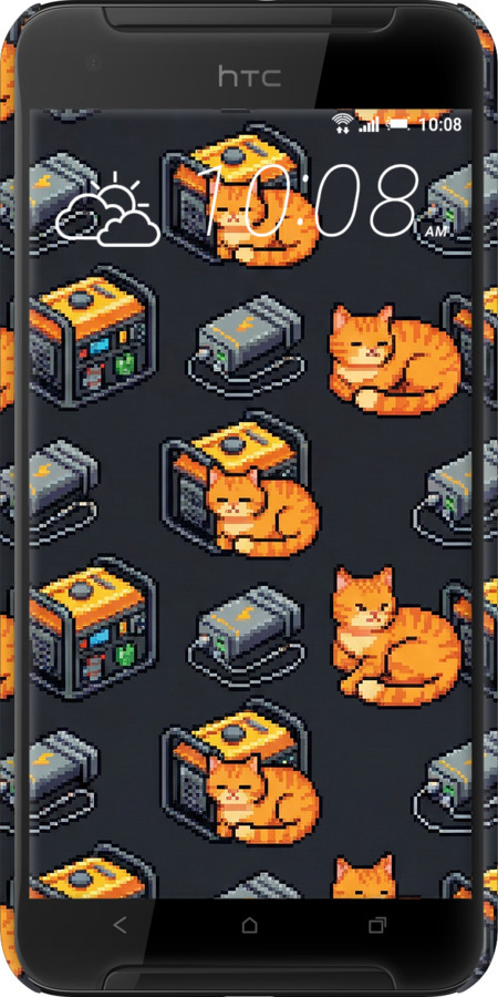 3D пластиковый матовый чехол Autonomous Zone для HTC One X9 - 6771m-783 изображение 