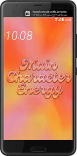 Силиконовый чехол Aura Gradient Main Character Energy Aesthetic Y2K для HTC U Ultra - 6783u-833 изображение 