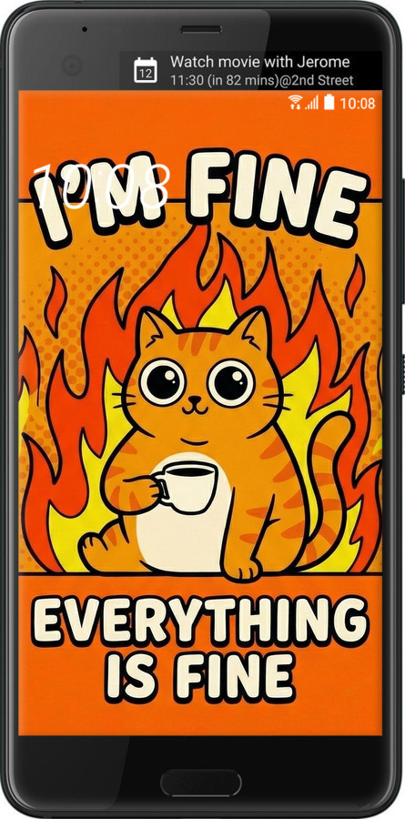 Силиконовый чехол Funny Cat для HTC U Ultra - 6786u-833 изображение 