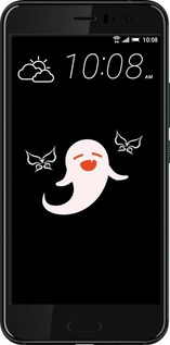 Силиконовый чехол Genshin Impact Ху Тао Искусство духа-призрака для HTC U11 Life - 6534u-1385 изображение 