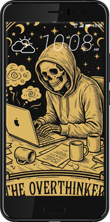 Силіконовий чехол The Overthinker для HTC U11 Life - 6774u-1385 изображение 