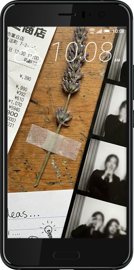 Силіконовий чехол Aesthetic Scrapbook Collage для HTC U11 Life - 6773u-1385 изображение 