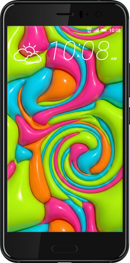 Силиконовый чехол Y2K Jelly Dream для HTC U11 Life - 6780u-1385 изображение 