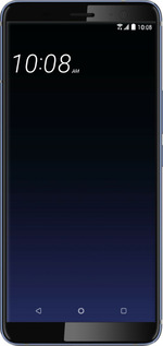 Силіконовий чехол Градієнт у темно-синьому стилі для HTC U11 Plus - 6542u-1363 изображение 