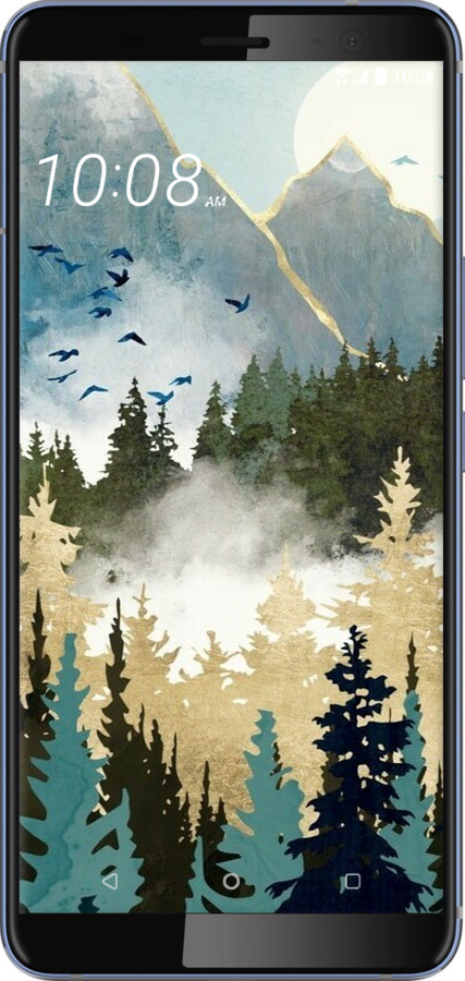 Силіконовий чехол Із зображенням лісового пейзажу для HTC U11 Plus - 6548u-1363 изображение 