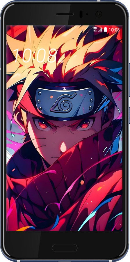 Силиконовый чехол Наруто для HTC U11 - 6274u-1007 изображение 