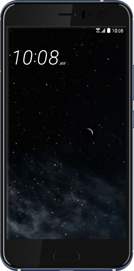 Силиконовый чехол Ночное небо для HTC U11 - 6451u-1007 изображение 