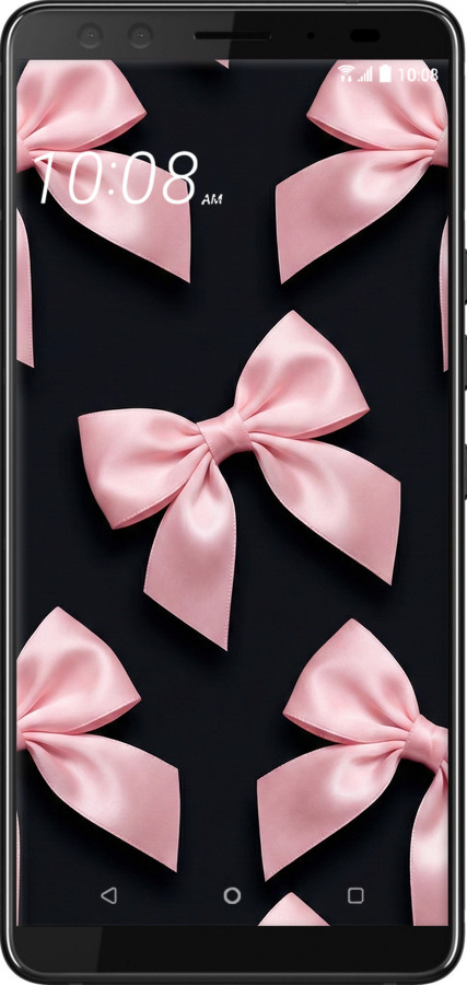 Силіконовий чехол Coquette Ribbons Dark Coquette для HTC U12 Plus - 6767u-1712 изображение 