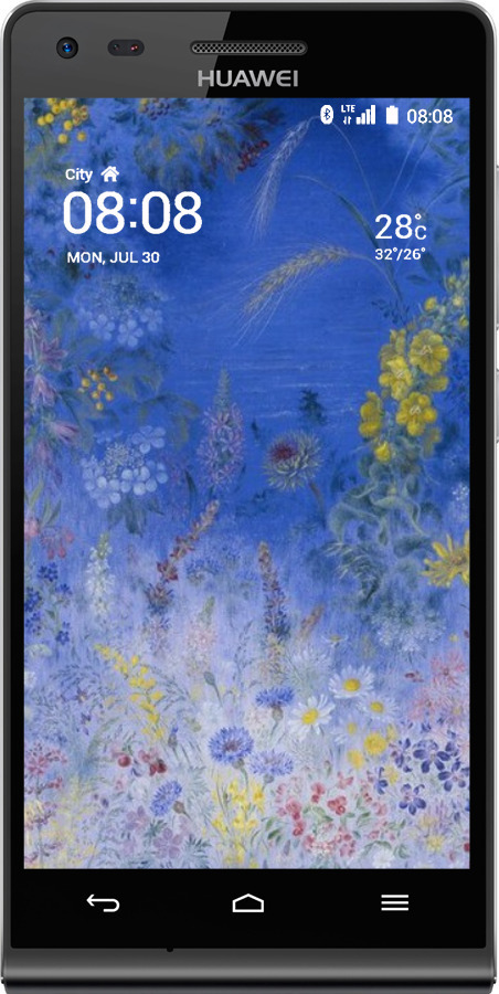 Силиконовый чехол Билокур для Huawei Ascend G6 - 5908u-367 изображение 