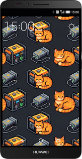 Силиконовый чехол Autonomous Zone для Huawei Ascend Mate 7 - 6771u-140 изображение 