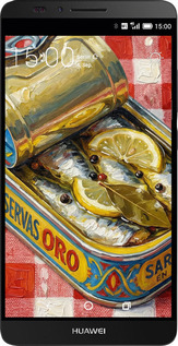 Силиконовый чехол Vintage Sardine Tin Phone для Huawei Ascend Mate 7 - 6772u-140 изображение 