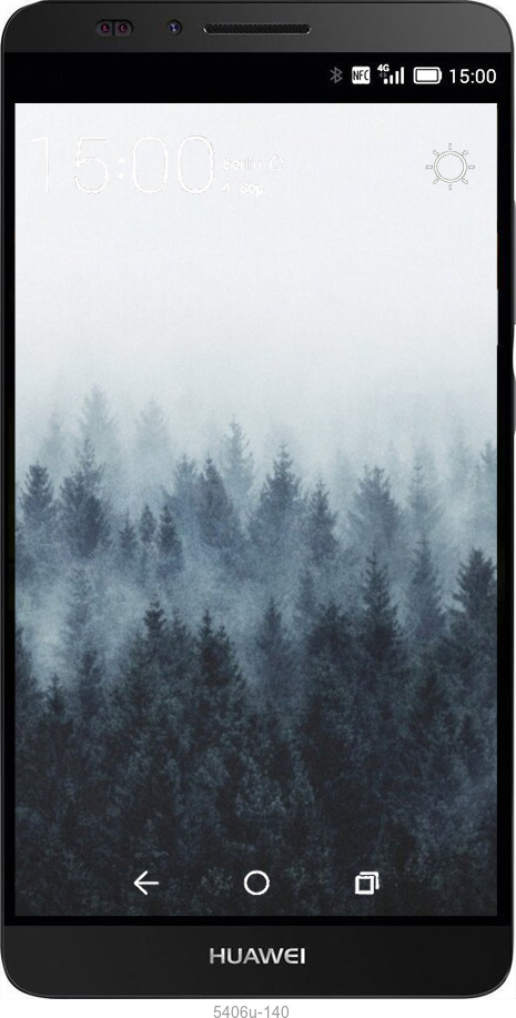 Силіконовий чехол № 5406 для Huawei Ascend Mate 7 - 5406u-140 изображение 