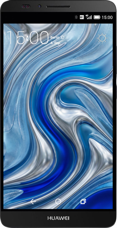 Силиконовый чехол Liquid Chrome для Huawei Ascend Mate 7 - 6781u-140 изображение 