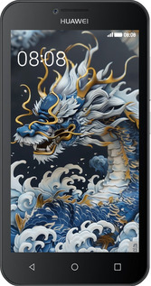 Силиконовый чехол Водяной дракон для Huawei Ascend Y5 DS/Y560 - 6113u-340 изображение 