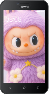 Силиконовый чехол Лабубу для Huawei Ascend Y5 DS/Y560 - 6708u-340 изображение 