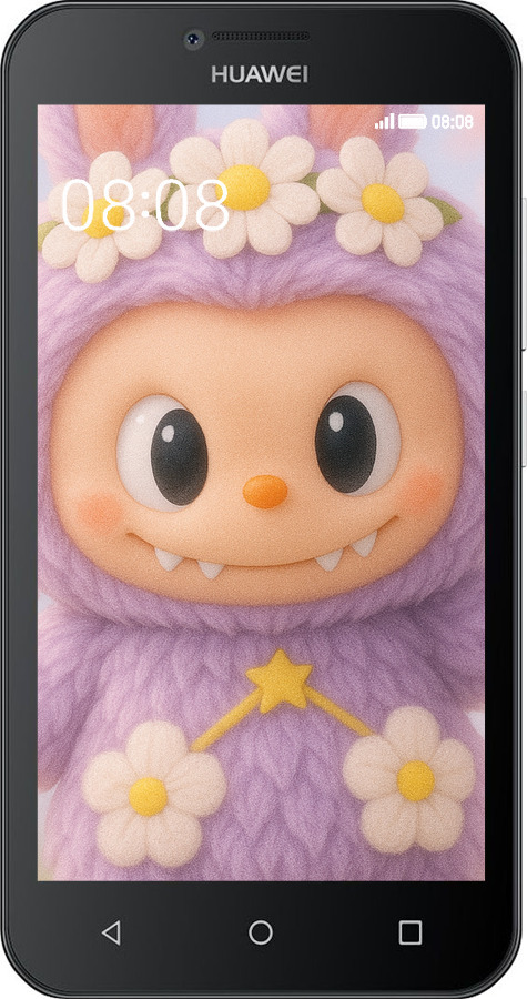 Силиконовый чехол Лабубу 1 для Huawei Ascend Y5 DS/Y560 - 6709u-340 изображение 