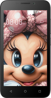 Силіконовий чехол Мінні Маус з бантиком для Huawei Ascend Y5C - 6055u-146 изображение 