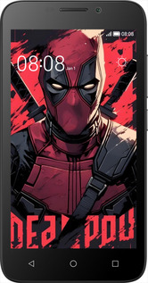 Силіконовий чехол Дедпул для Huawei Ascend Y5C - 6293u-146 изображение 