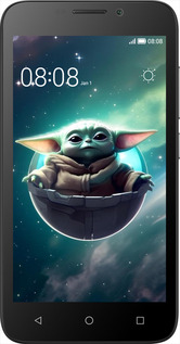 Силиконовый чехол Малышь йода для Huawei Ascend Y5C - 6294u-146 изображение 
