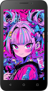 Силиконовый чехол Аниме милаха для Huawei Ascend Y5C - 6314u-146 изображение 