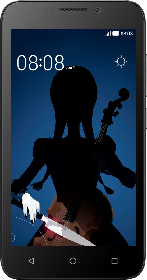Силиконовый чехол Wednesday для Huawei Ascend Y5C - 5515u-146 изображение 