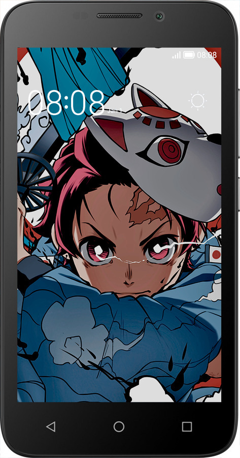 Силиконовый чехол Танджиро Камадо для Huawei Ascend Y5C - 5574u-146 изображение 