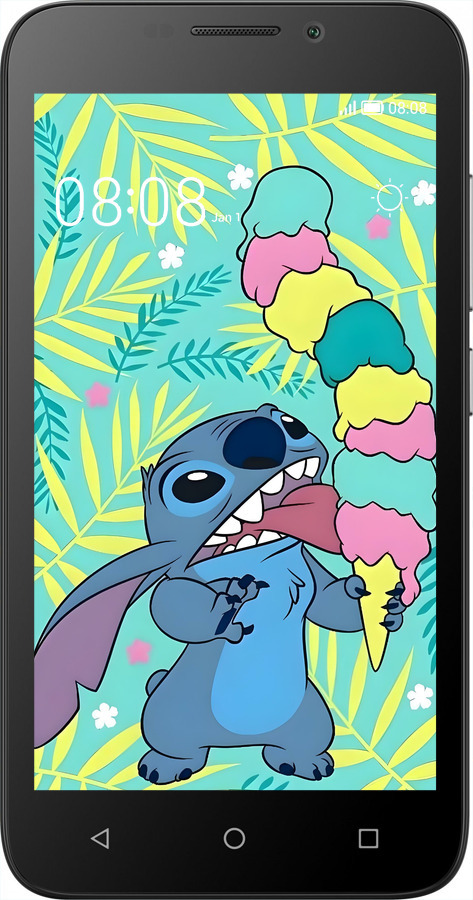 Силіконовий чехол Стіч для Huawei Ascend Y5C - 6361u-146 изображение 