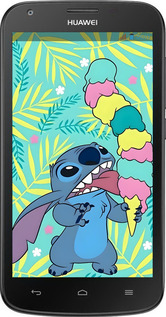 Силіконовий чехол Стіч для Huawei Ascend Y600 - 6361u-486 изображение 