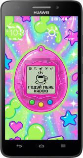 Силиконовый чехол Y2K Aesthetic Retro Pet: Годуй мене кавою для Huawei Honor 4 Play - 6784u-213 изображение 