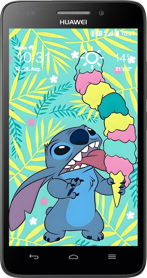 Силіконовий чехол Стіч для Huawei G620S - 6361u-328 изображение 