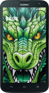 Силіконовий чехол Зелений дракон для Huawei G730 - 5816u-369 изображение 