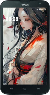 Силіконовий чехол Кіцуне для Huawei G730 - 6073u-369 изображение 