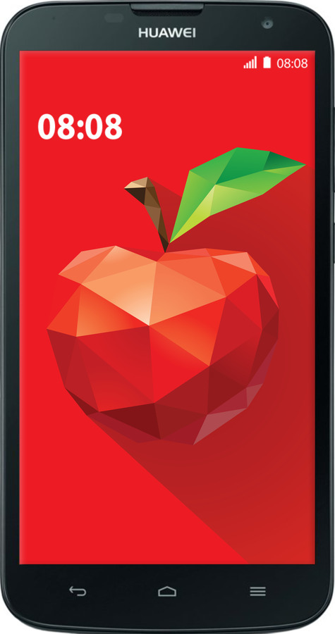 Силіконовий чехол Яблуко для Huawei G730 - 4696u-369 изображение 